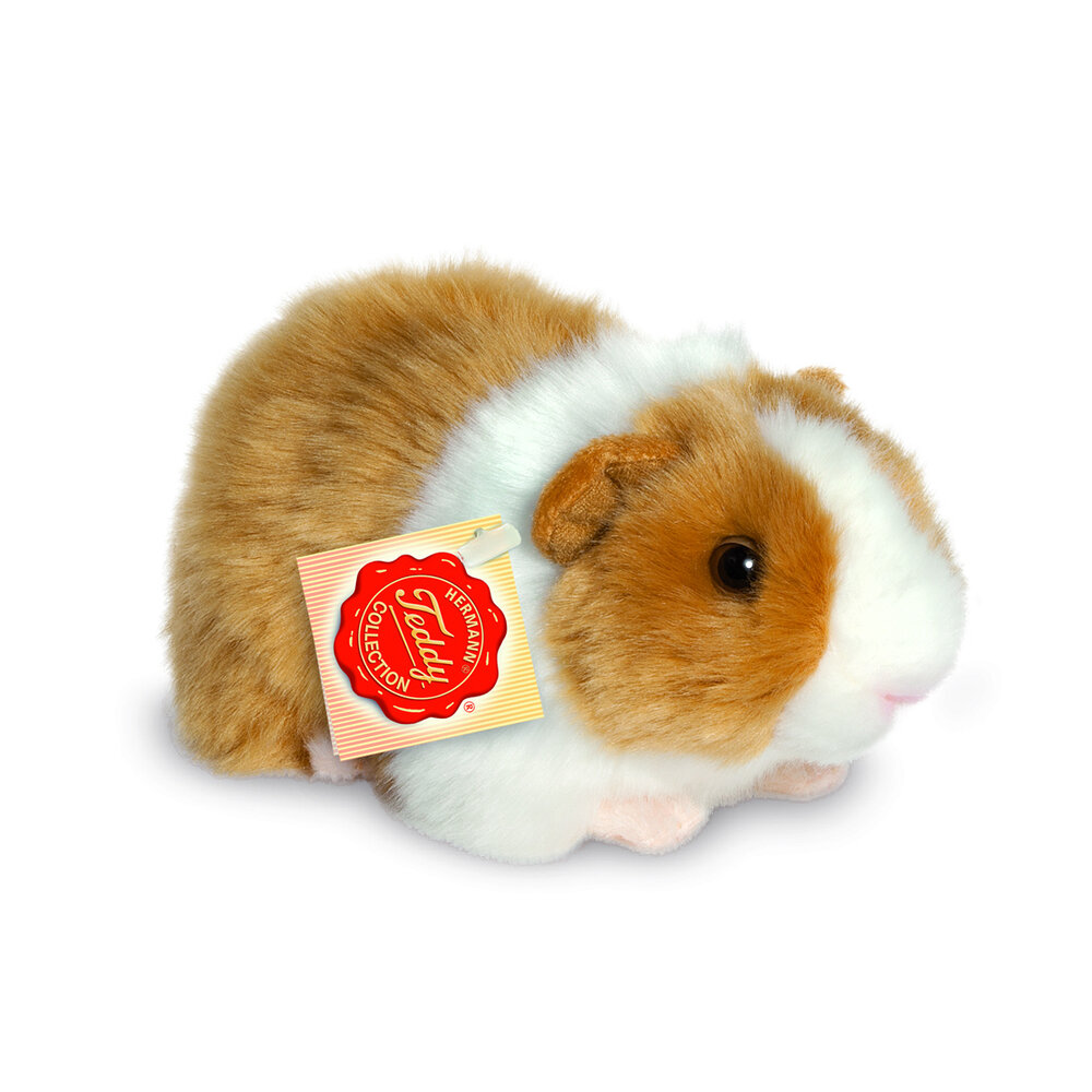 Hermann Teddy Knuffel Cavia Goud Wit Hermann Teddy Knuffel Cavia Goud Wit
