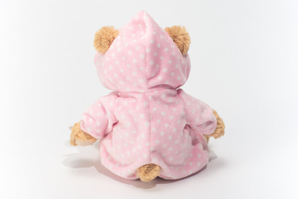 Hermann Teddy Knuffel Beer met Pyjama Roze Hermann Teddy Knuffel Beer met Pyjama Roze