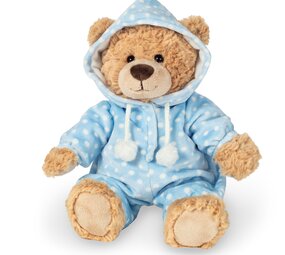 Hermann Teddy Knuffel Beer met Pyjama Blauw Hermann Teddy Knuffel Beer met Pyjama Blauw
