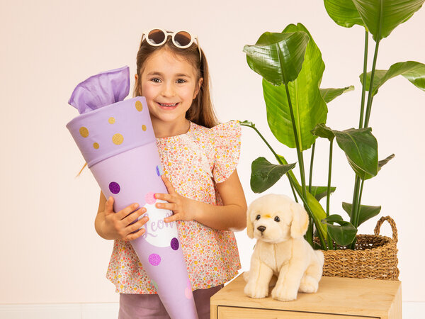 Hermann Teddy Knuffel Hond Golden Retriever Zittend 25 cm