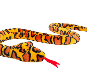 Hermann Teddy Knuffel Slang Geel-Oranje