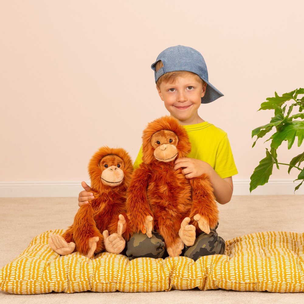 Hermann Teddy Knuffel Aap Orang Oetan 32cm