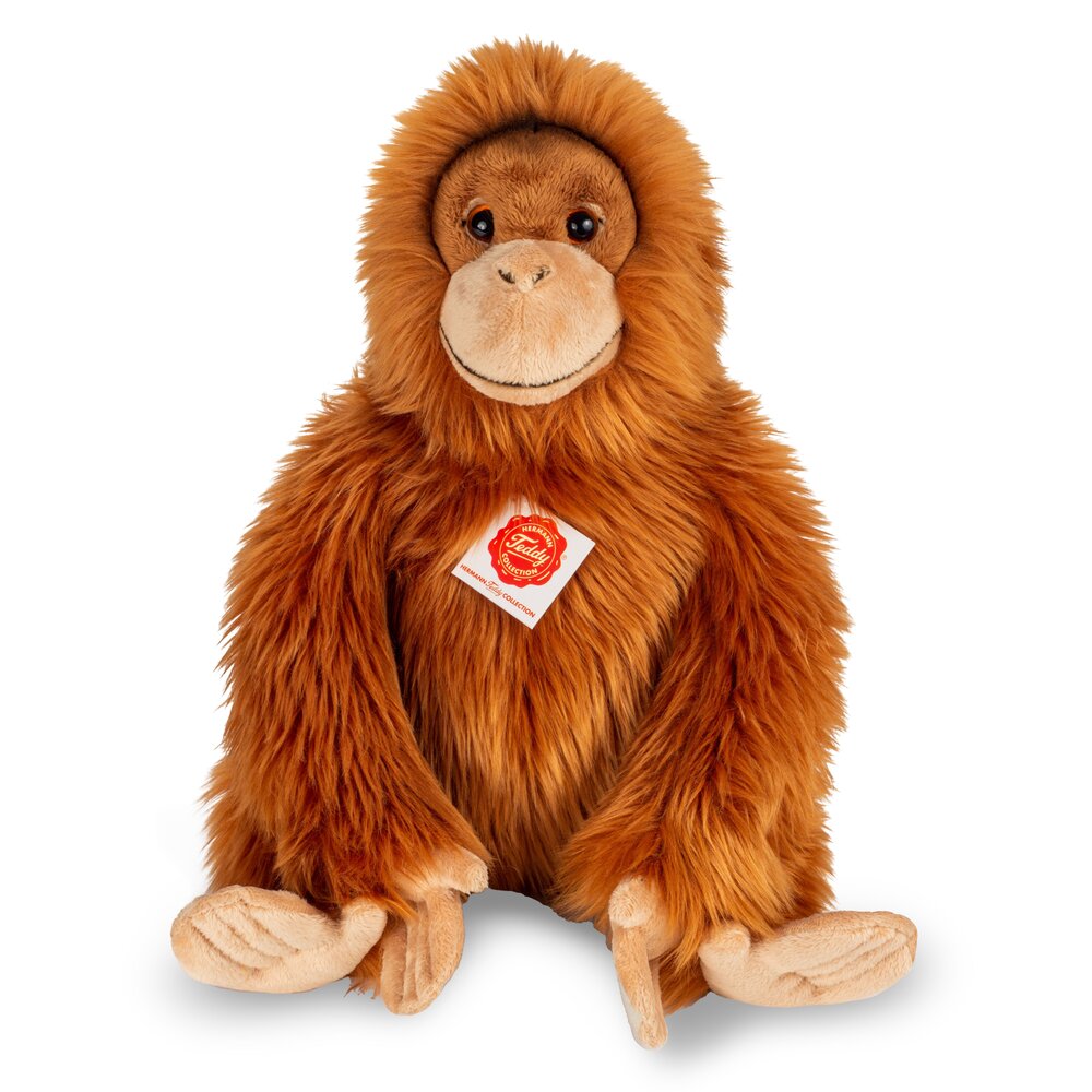 Hermann Teddy Knuffel Aap Orang Oetan 32cm