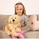 Hermann Teddy Knuffel Hond Golden Retriever Liggend 60 cm