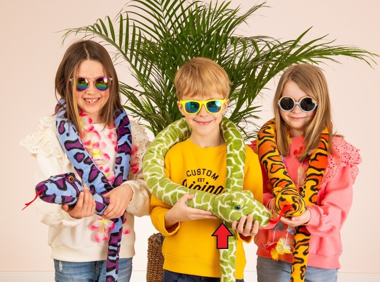 Hermann Teddy Knuffel Slang 175cm Hermann Teddy Knuffel Slang 175cm