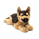 Hermann Teddy Knuffel Herdershond Liggend 60cm