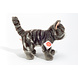 Hermann Teddy Knuffel Kat Grijs Staand 20cm Hermann Teddy Knuffel Kat Grijs Staand 20cm