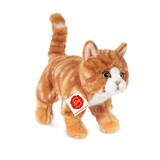 Hermann Teddy Knuffel Kat Rood Staand 20cm