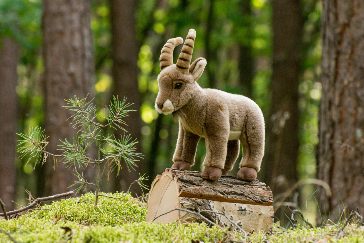 Hermann Teddy Knuffel Steenbok 26cm