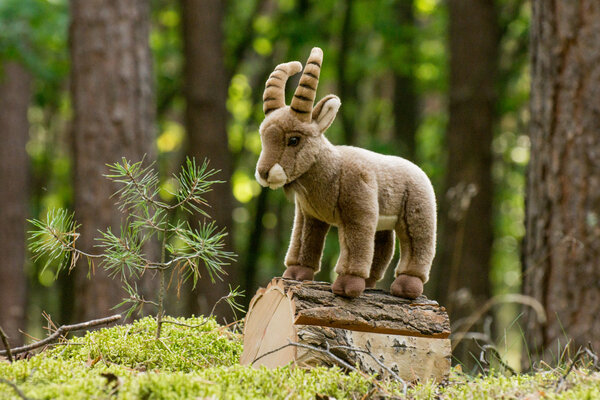 Hermann Teddy Knuffel Steenbok 26cm