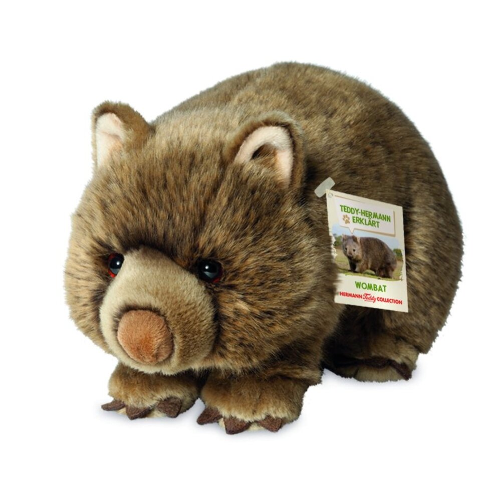 Hermann Teddy Knuffel Wombat 26cm Hermann Teddy Knuffel Wombat 26cm