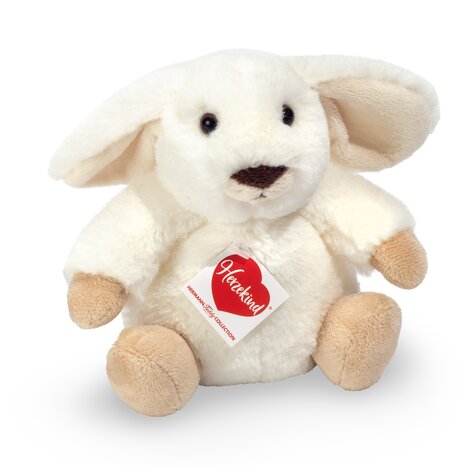 Hermann Teddy Knuffel Konijn Poppi Wit 15cm