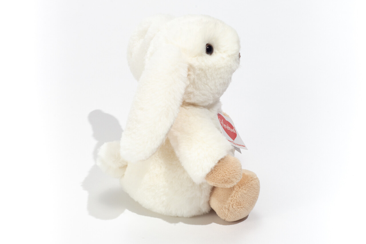 Hermann Teddy Knuffel Konijn Poppi Wit 15cm