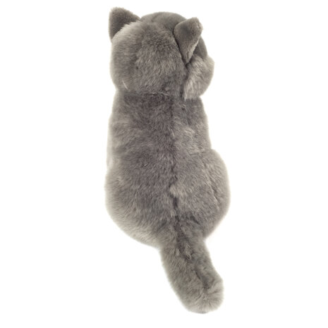 Hermann Teddy Knuffel Kat Karthuizer Chartreux 20cm