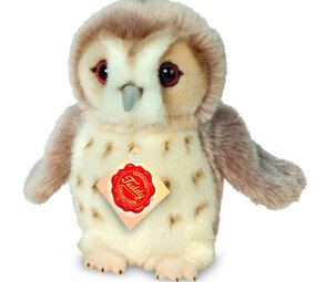 Hermann Teddy Knuffel Uil Beige 20cm