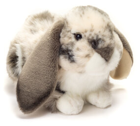 Hermann Teddy Knuffel Konijn Ram Liggend 30cm