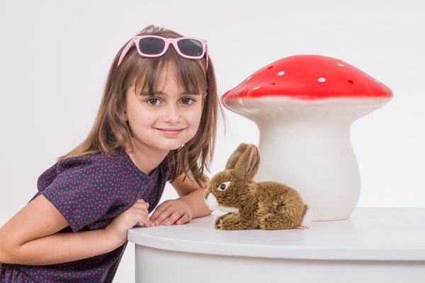 Hermann Teddy Knuffel Haas Bruin 19cm