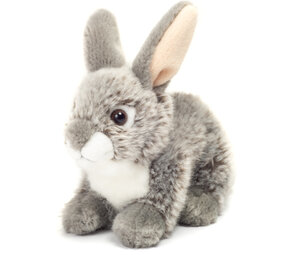 Hermann Teddy Knuffel Haas Grijs 18cm Hermann Teddy Knuffel Haas Grijs 18cm