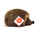 Hermann Teddy Knuffel Egel 15cm