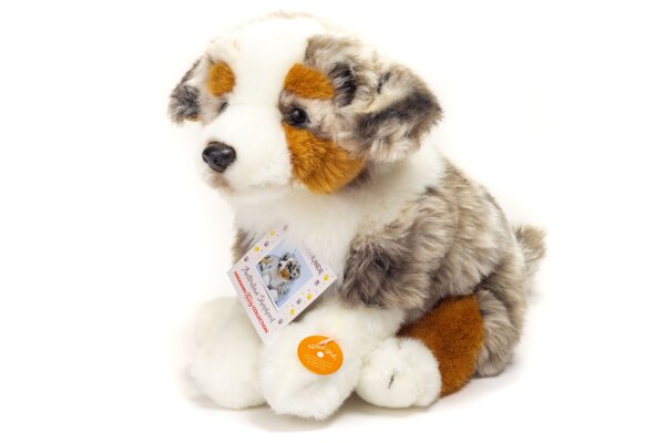 Hermann Teddy Knuffel Australian Shepherd Pup 22cm