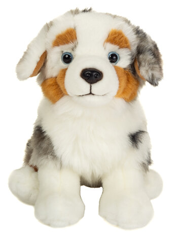 Hermann Teddy Knuffel Australian Shepherd Pup 22cm