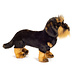 Hermann Teddy Knuffel Hond Ruwharige Teckel 28cm