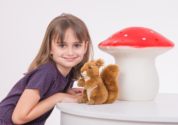 Hermann Teddy Knuffel Eekhoorn 17cm