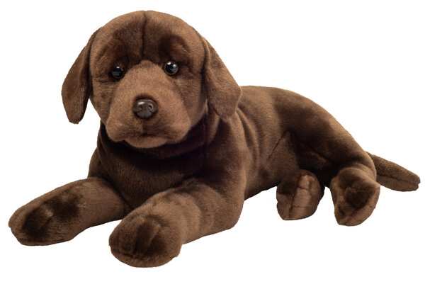Hermann Teddy Knuffel Hond Labrador Chocoladebruin 50 cm