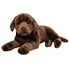 Hermann Teddy Knuffel Hond Labrador Chocoladebruin 50 cm