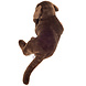 Hermann Teddy Knuffel Hond Labrador Chocoladebruin 50 cm