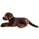 Hermann Teddy Knuffel Hond Labrador Chocoladebruin 50 cm