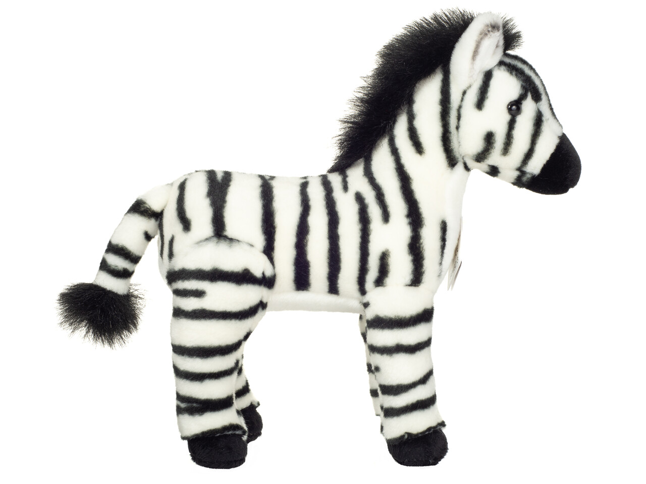 Hermann Teddy Knuffel Zebra 25 cm
