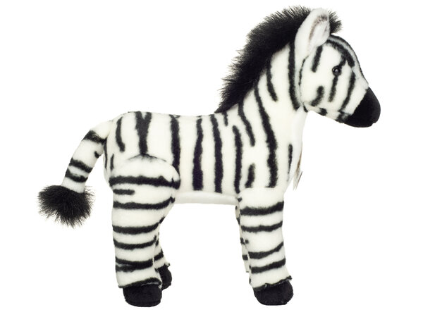 Hermann Teddy Knuffel Zebra 25 cm