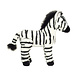 Hermann Teddy Knuffel Zebra 25 cm