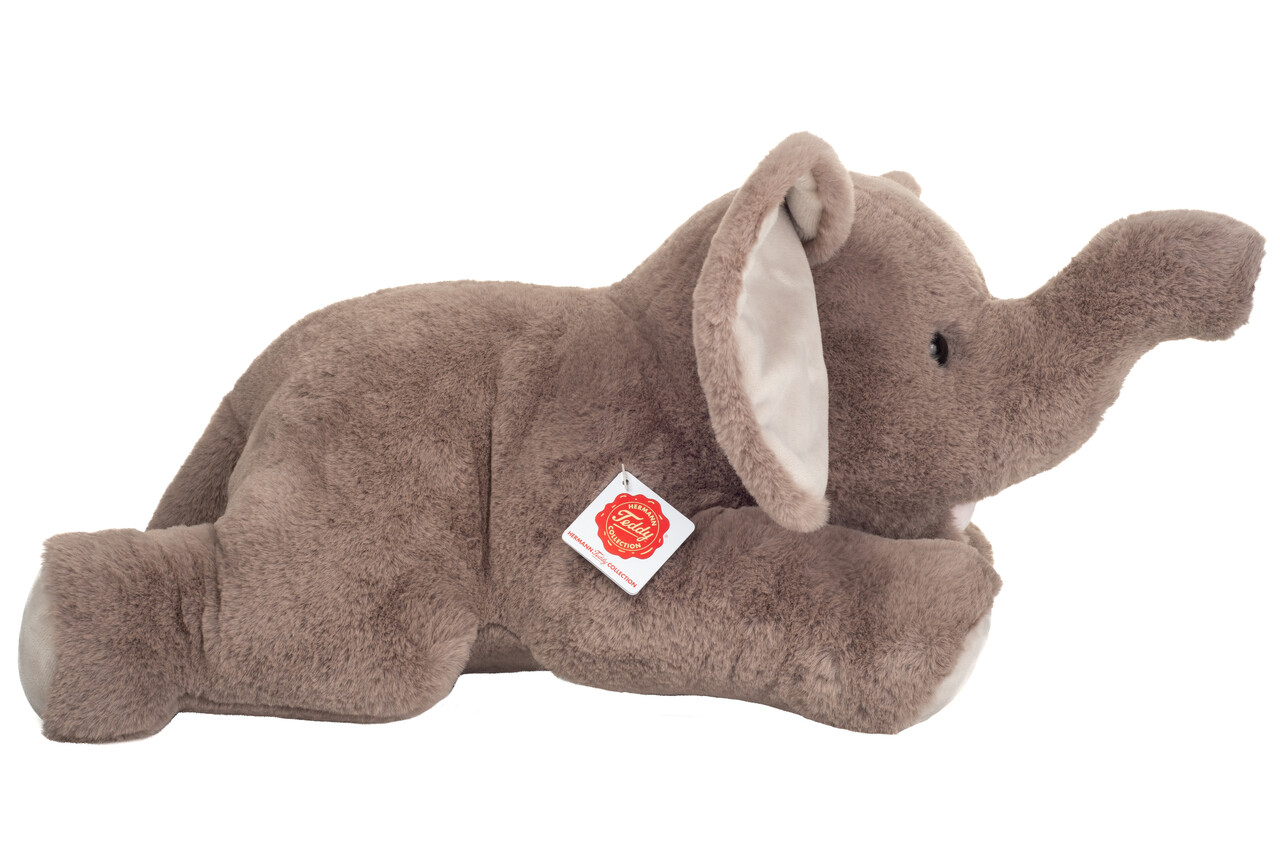 Hermann Teddy Knuffel Olifant Liggend 55 cm