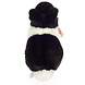 Hermann Teddy Knuffel Haas Zwart Wit 23 cm
