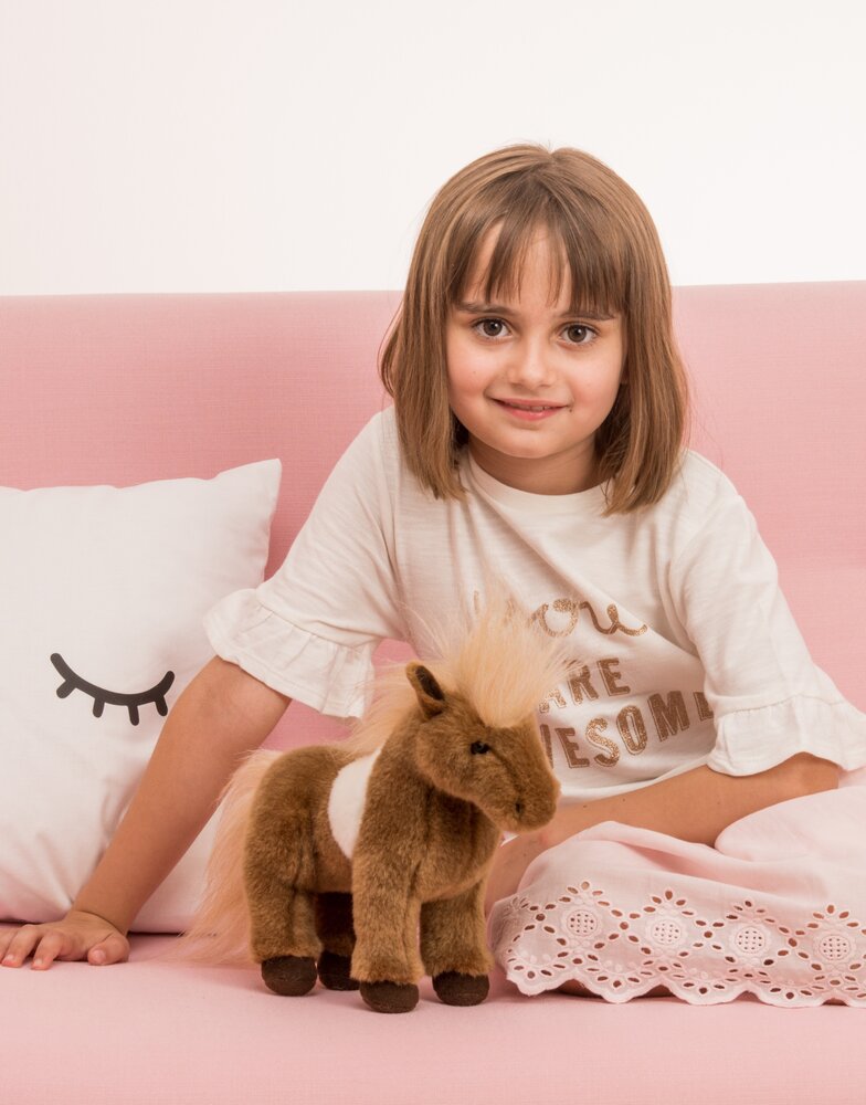 Hermann Teddy Knuffel Paard Shetlandpony Hermann Teddy Knuffel Paard Shetlandpony