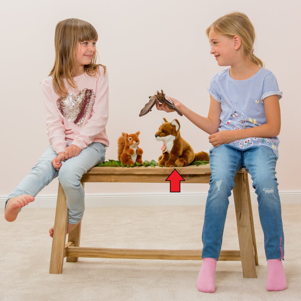 Hermann Teddy Knuffel Vos Zittend 20cm Hermann Teddy Knuffel Vos Zittend 20cm