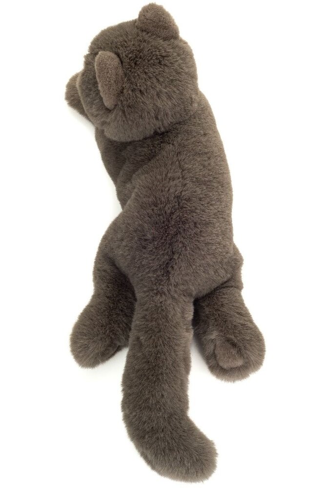 Hermann Teddy Knuffel Karthuizer Kat Liggend 36 cm