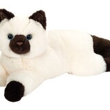 Hermann Teddy Knuffel Birmese Kat Liggend 36 cm
