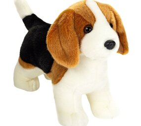 Hermann Teddy Knuffel Beagle Staand 25 cm