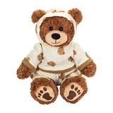 Hermann Teddy Knuffel Beer met Pyjama Leonie 30 cm