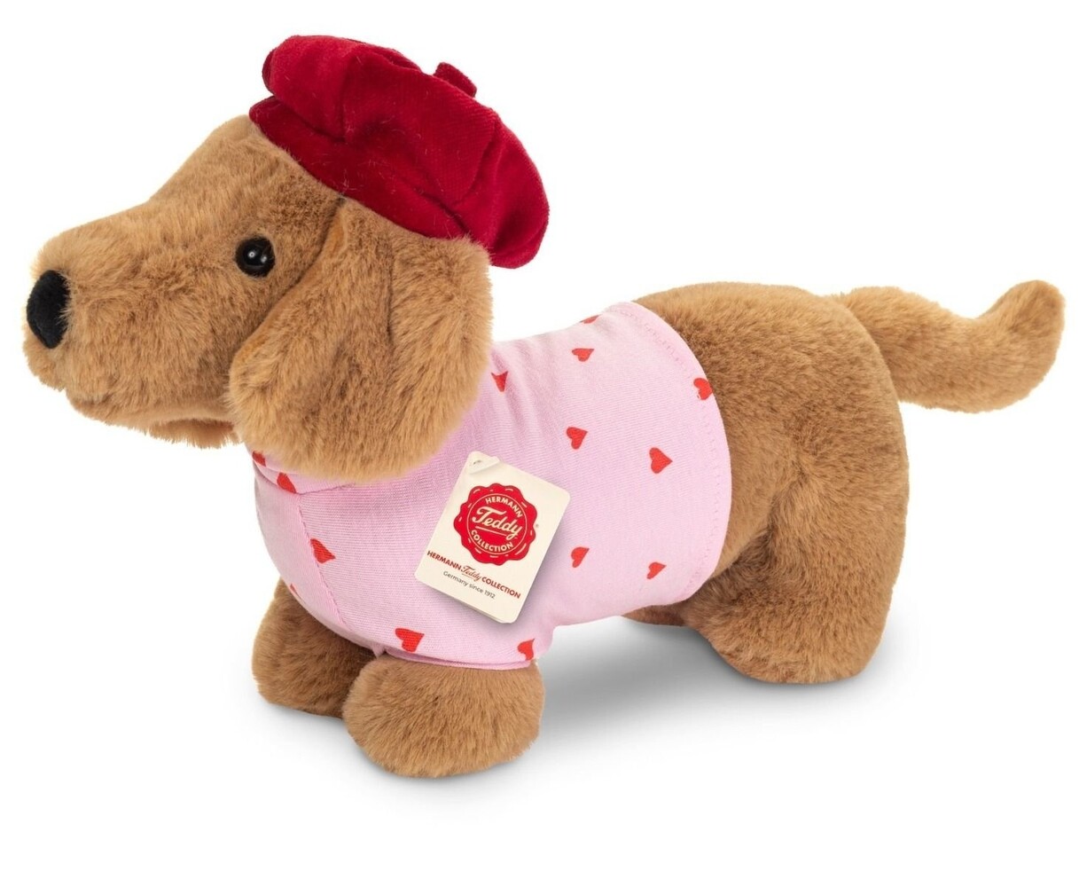 Hermann Teddy Knuffel Teckel Lady Amelie 26 cm