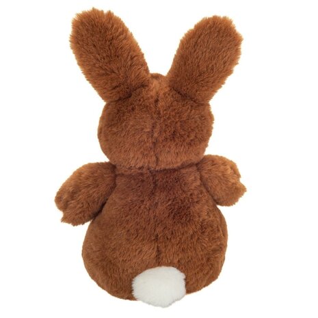 Hermann Teddy Knuffel Konijn Luna Donkerbruin 20 cm