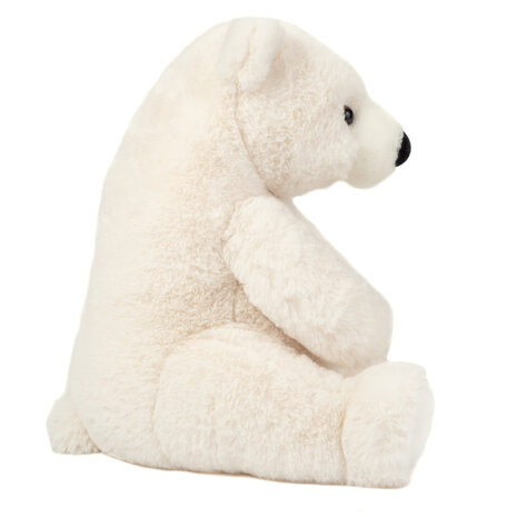 Hermann Teddy Knuffel IJsbeer Zittend 35cm