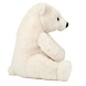 Hermann Teddy Knuffel IJsbeer Zittend 35cm