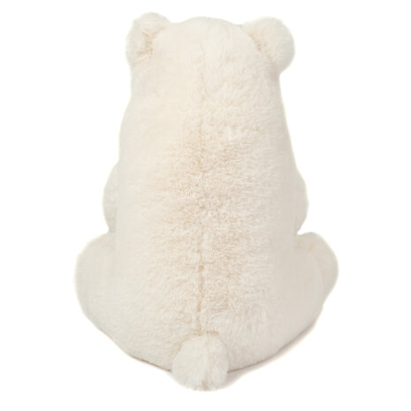 Hermann Teddy Knuffel IJsbeer Zittend 35cm