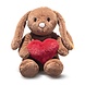 Steiff Knuffel Hoppie Rabbit Love Bruin 16cm