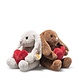 Steiff Knuffel Hoppie Rabbit Love Bruin 16cm