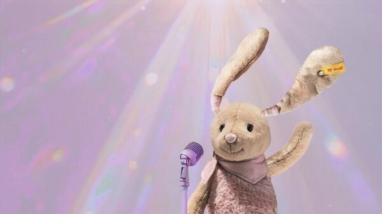 Steiff Knuffel Hoppie Rabbit Cowgirl Multicolor 32cm